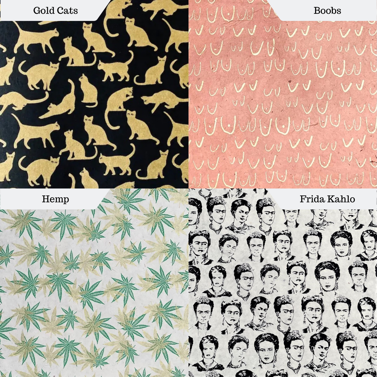 Customizable Coptic Stitch Journal | Print Covers (Multiple Designs)