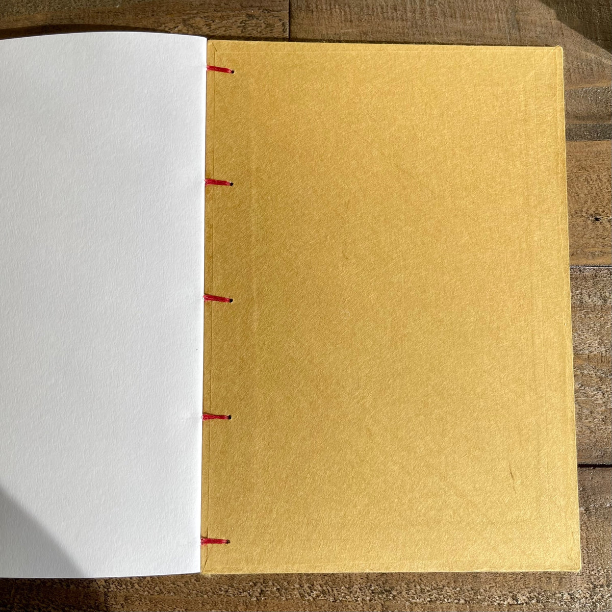 Coptic Stitch Sketchbook | Pandas