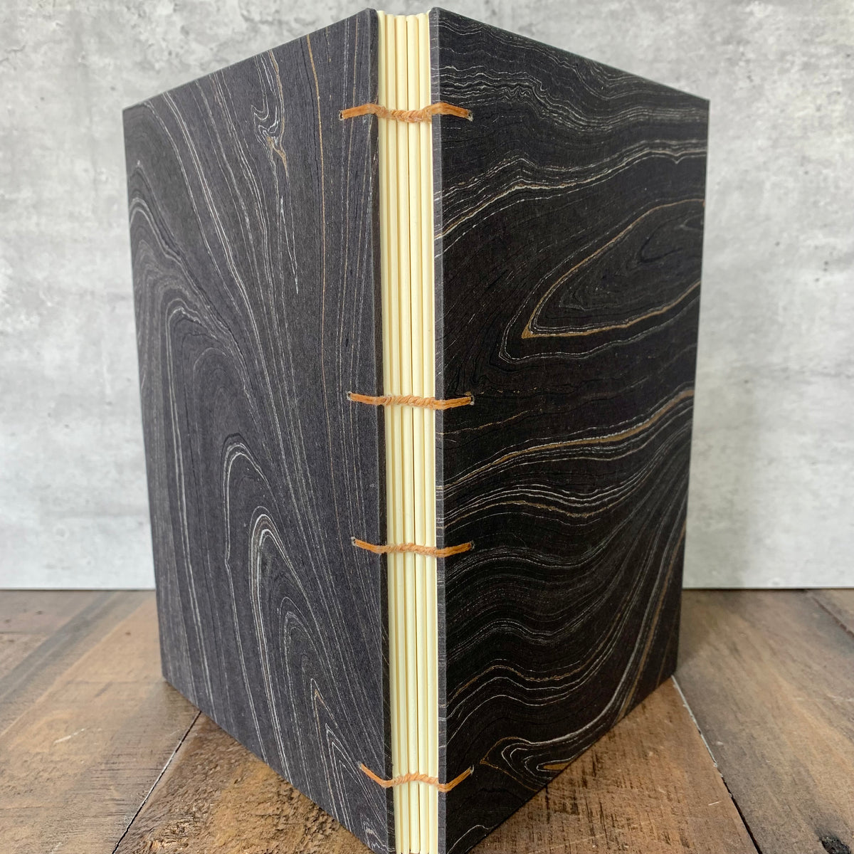 Customizable Coptic Stitch Journal | Marble Covers