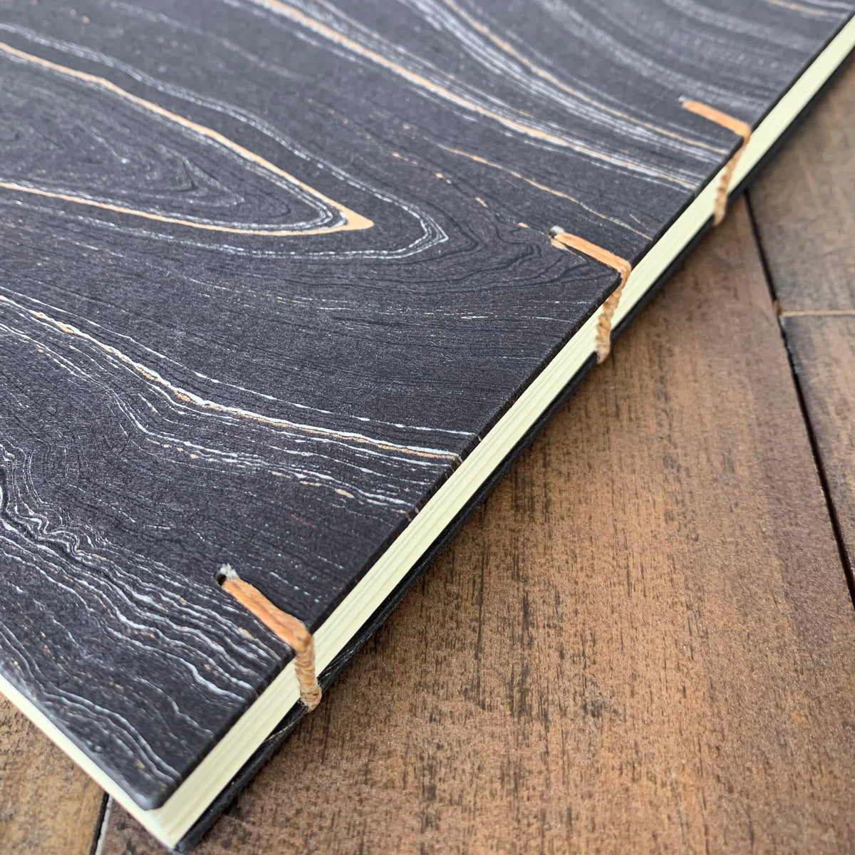 Customizable Coptic Stitch Journal | Marble Covers