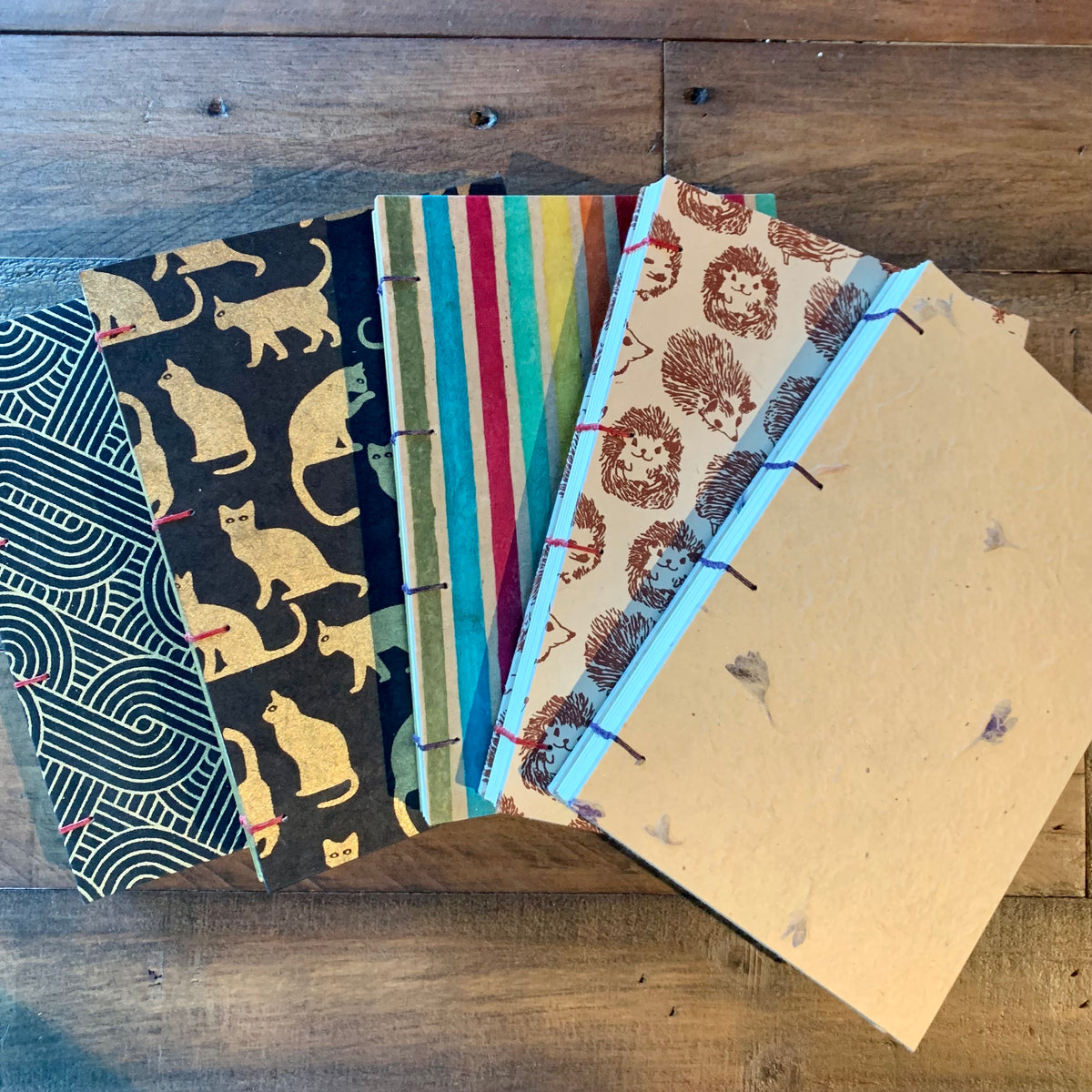 Customizable Coptic Stitch Journal | Print Covers (Multiple Designs)